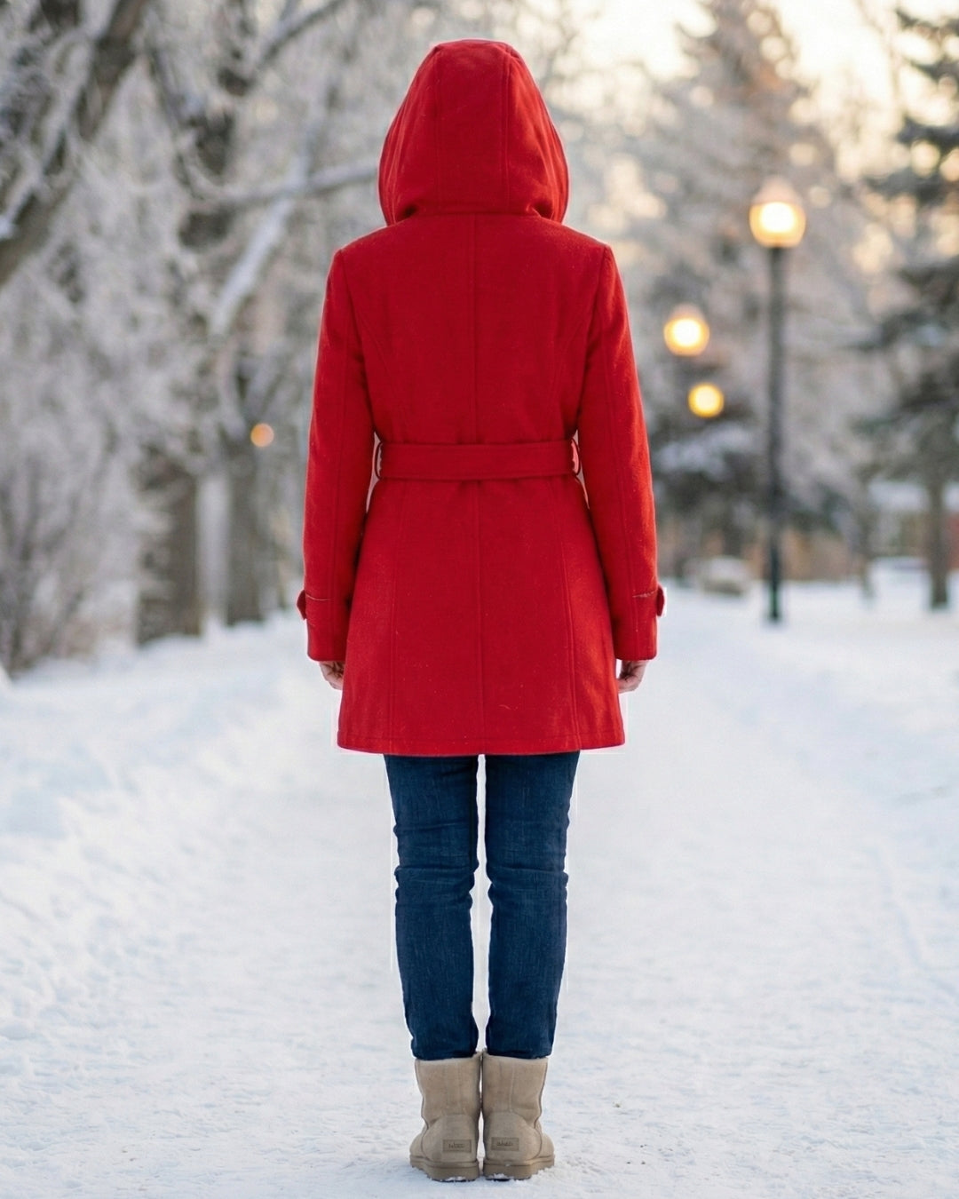 Zelinda | Cappotto in Lana a Quadri