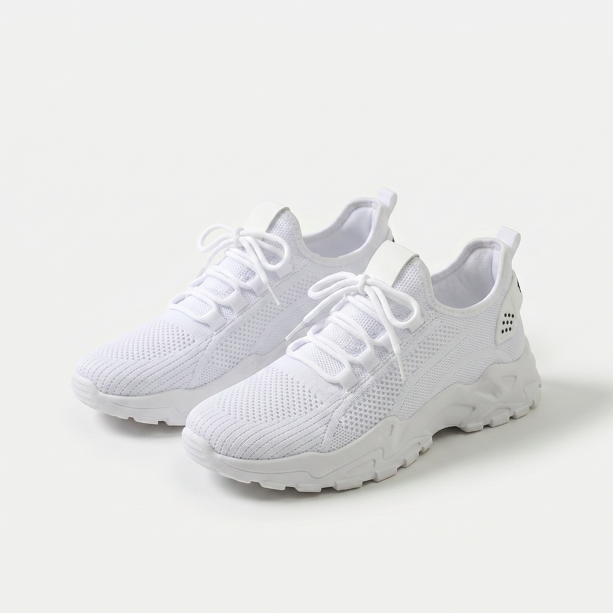 Altezza | Sneakers Platform Bianche
