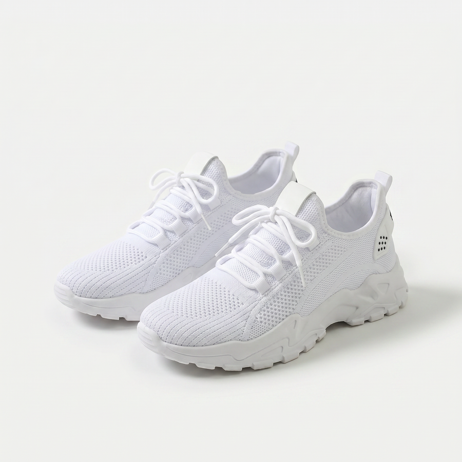 Altezza | Sneakers Platform Bianche