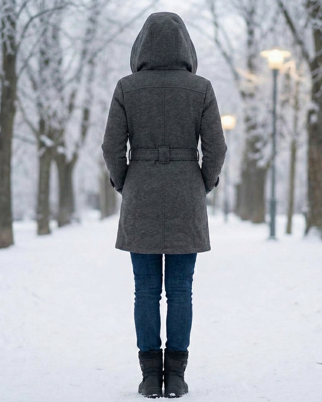 Zelinda | Cappotto in Lana a Quadri