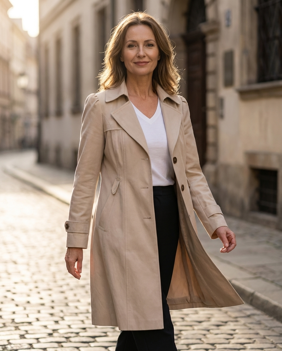 Tosca | Cappotto Vintage Leggero